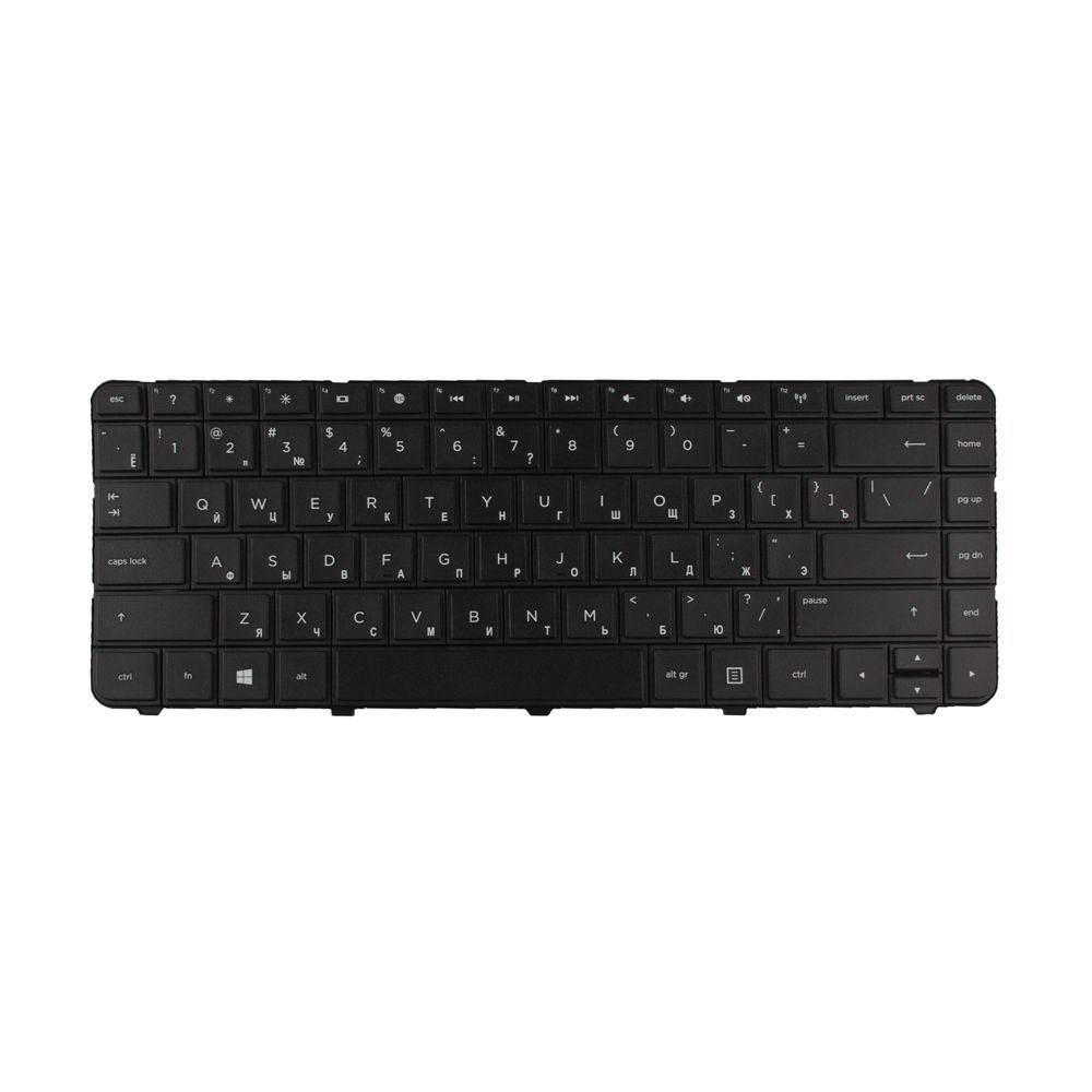 Клавиатура для HP G6 G6-1000 G4 G4-1000 Q43 CQ43 CQ43-100 CQ58 G6S G6T G6X (без рамки, чёрная)