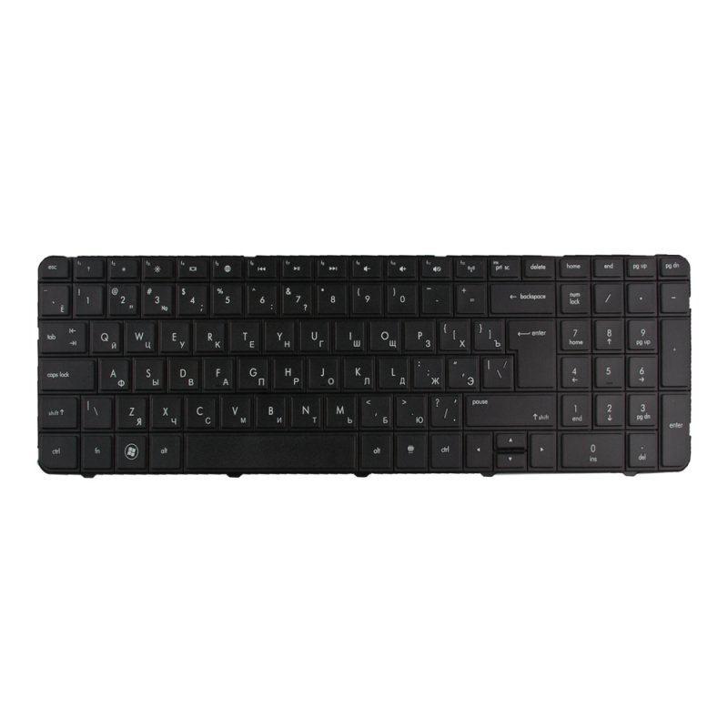 Клавиатура для HP G7-1000 (без рамки, чёрная)