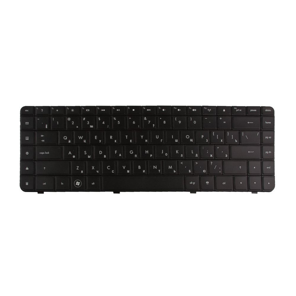 Клавиатура для HP Pavilion CQ62 G62 CQ56 G56(без рамки, чёрная)