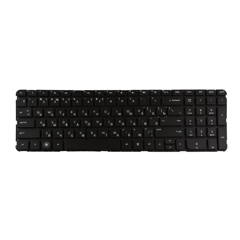 Клавиатура для HP Pavilion DV7-7000 без рамки (чёрная)
