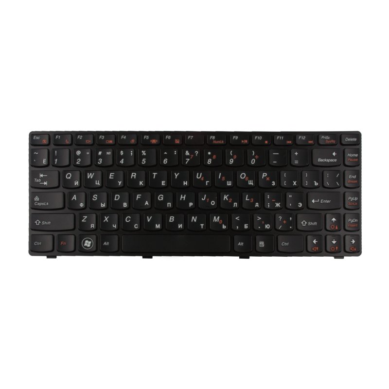 Клавиатура для Lenovo IdeaPad B470 G470 V470 Z470 Z370 Series (чёрная)