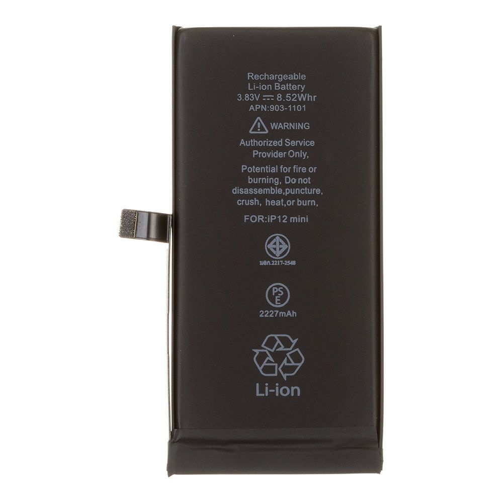 Аккумулятор (АКБ) для iPhone 12 mini Li 2227 mAh 100% Filling Capacity