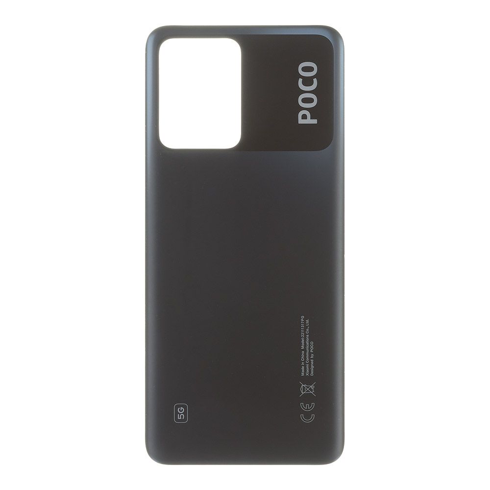 Задняя крышка для Xiaomi Poco X5 5G (22111317PG) (черный)