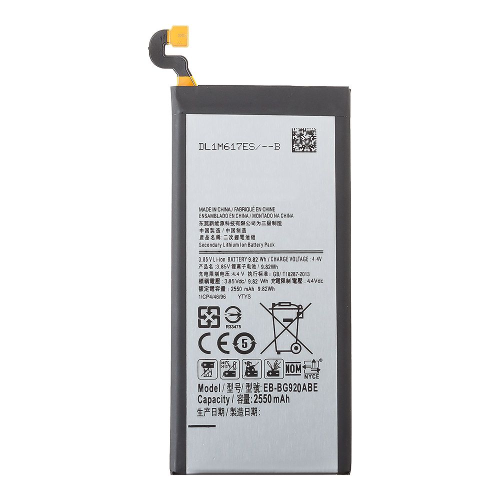 Аккумулятор (АКБ) Samsung (EB-BG920ABE) Galaxy S6 EURO (OEM)