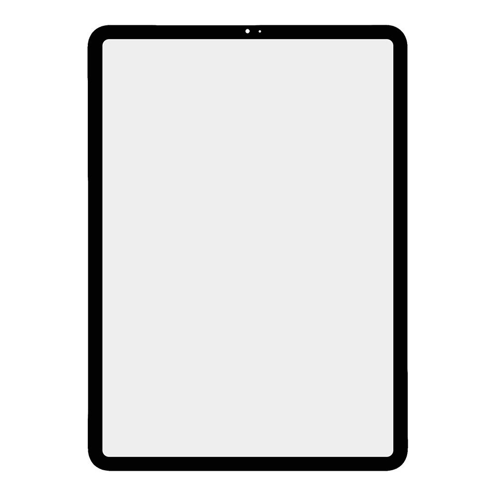 Стекло + OCA пленка для переклейки iPad Pro 11 2020 (черный)