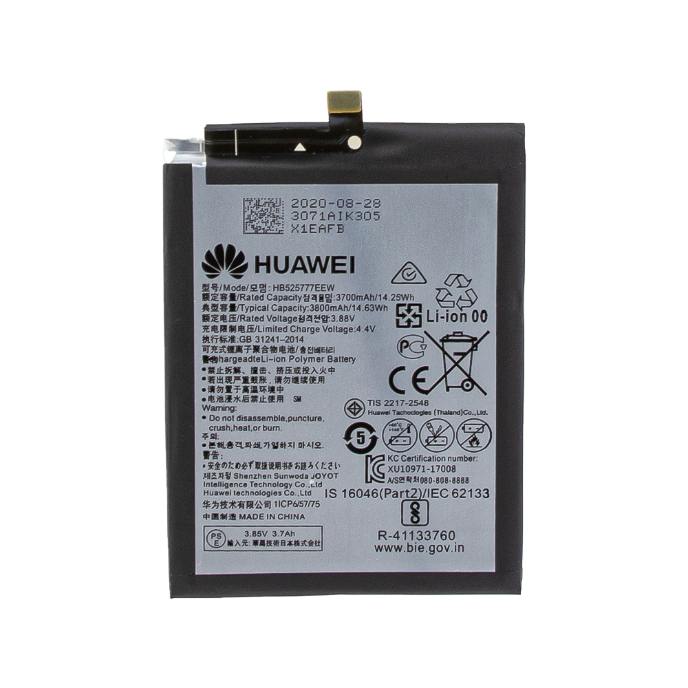 Аккумулятор (АКБ) для Huawei P40 (HB525777EEW) EURO (OEM)