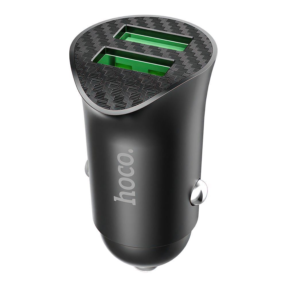 АЗУ HOCO Z39 Farsighted 2xUSB, 3А, 18W, QC3.0 (черный)