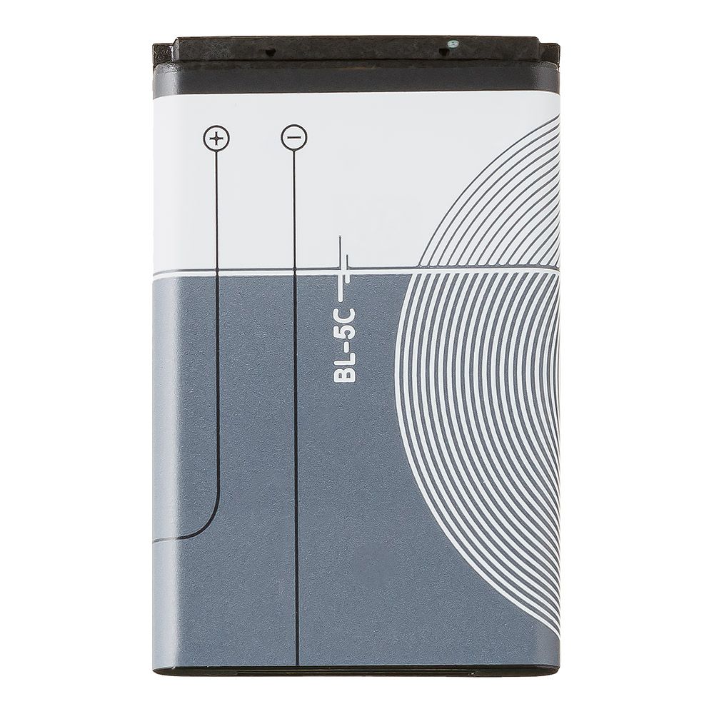 Аккумулятор (АКБ) Nokia BL-5C Li1020 EURO 2:2 (N91/72/71/70/E60/7610/6822/6820/6681/6680)