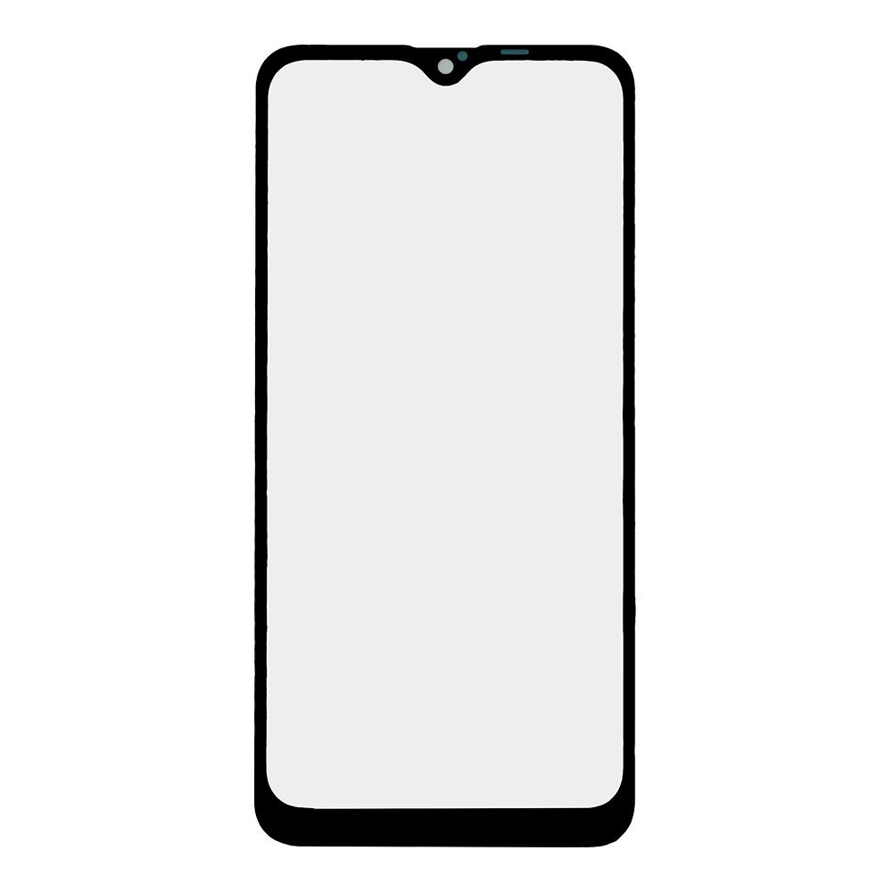 Стекло + OCA плёнка для переклейки Samsung A107F Galaxy A10s 2019 (черный)