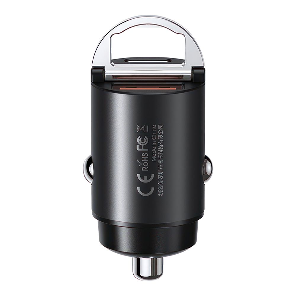 АЗУ REMAX RCC110 Tanya 1xUSB, 1xUSB-C, 5А, PD30W, QC3.0 (черный)