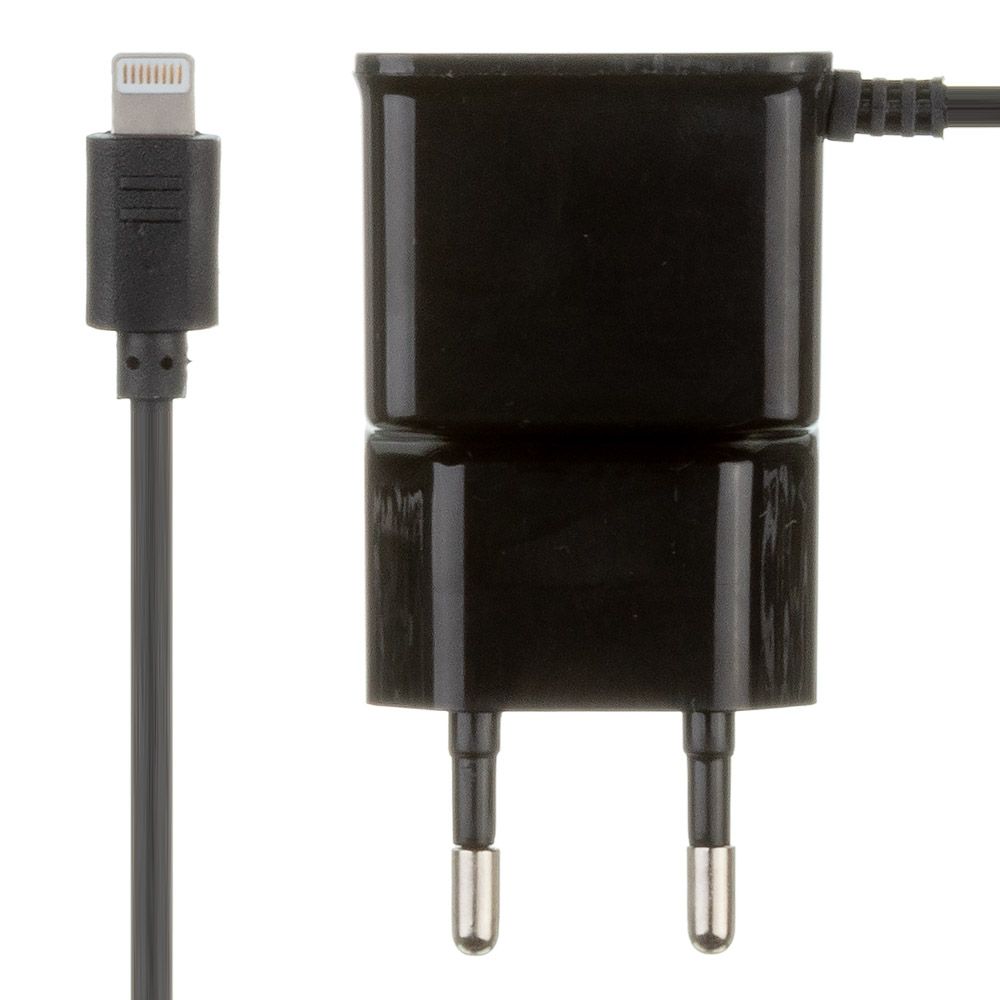 СЗУ "LP" 2.1 А для Apple Lightning 8-pin (черное/европакет)