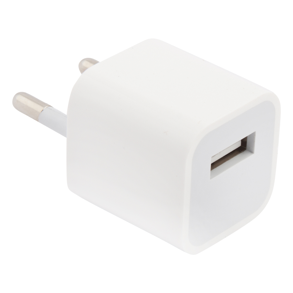 СЗУ 1А с USB выходом + USB кабель для Lightning 8-pin 5W USB Adapter (коробка) (MD814CH)