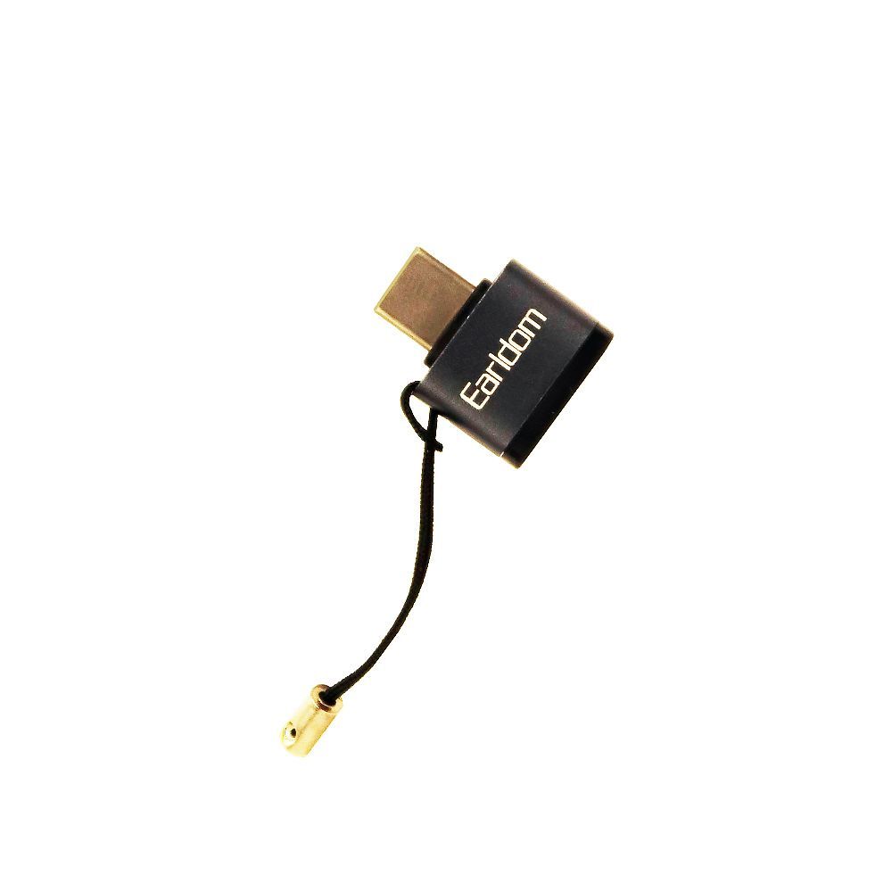 Переходник Earldom ET-OT62 USB-C на MicroUSB (черный)