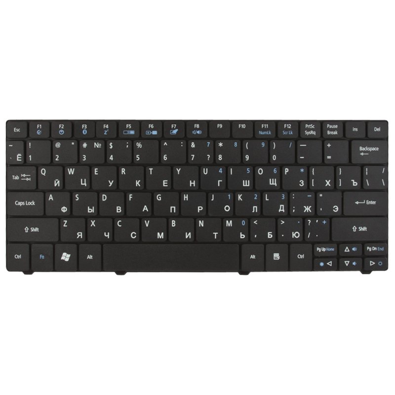 Клавиатура для Acer Aspire 1830T 1825 1810T Acer Aspire One 721 722 черная