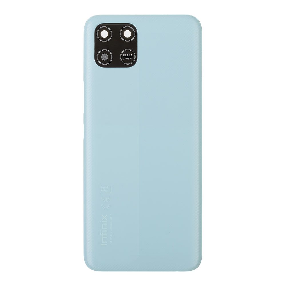 Задняя крышка для Infinix Smart 6 HD (X6512) (голубой)
