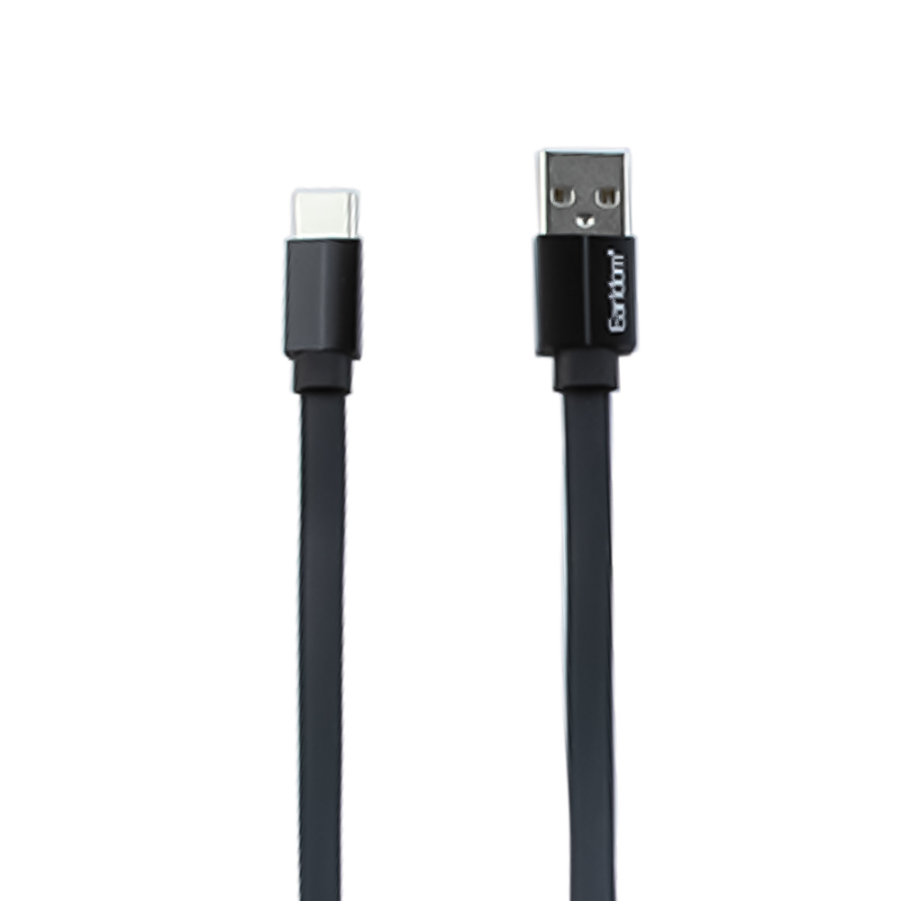USB кабель Earldom EC-109C Type-C, 1м, TPE (черный)