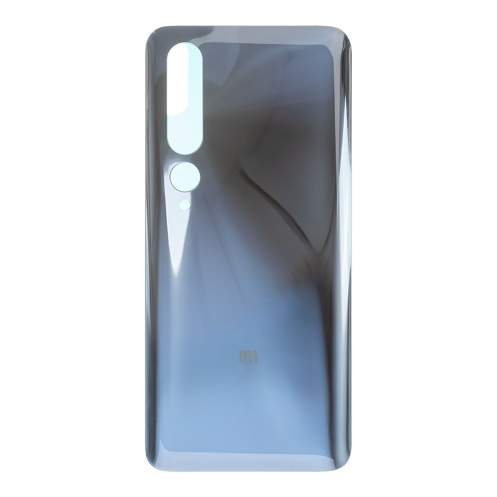 Задняя крышка для Xiaomi Mi 10 5G (M2001J2G)/Mi 10 Pro (M2001J1G) (серебристый)