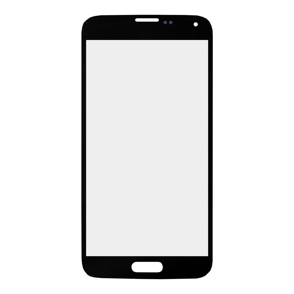 Стекло + OCA плёнка для переклейки Samsung G900 Galaxy S5 (черный)