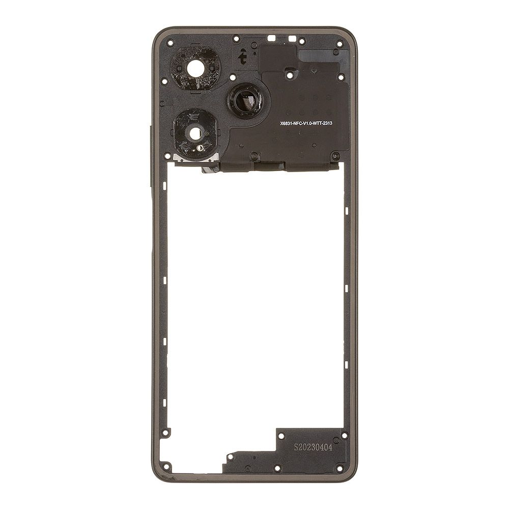 Средняя часть для Infinix Hot 30 4G (X6831) (черный)