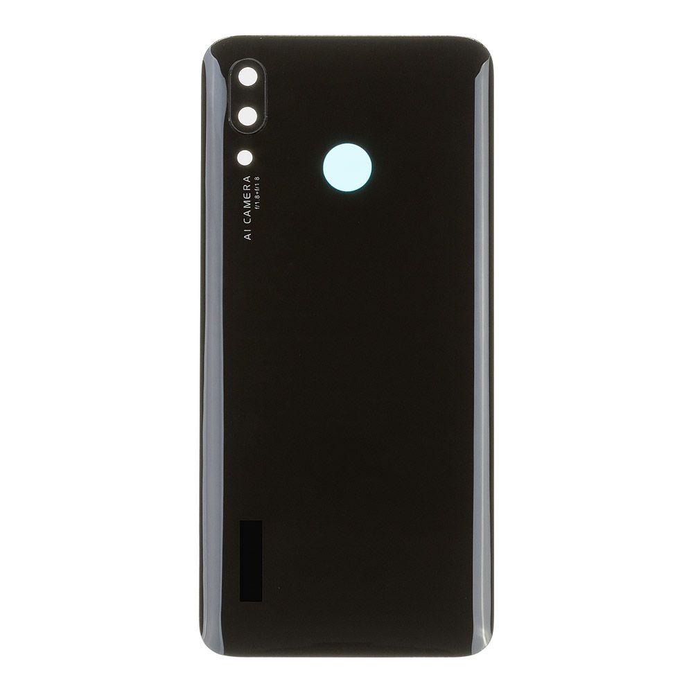 Задняя крышка для Huawei Nova 3 (PAR-LX1) со стеклом камеры (черный)