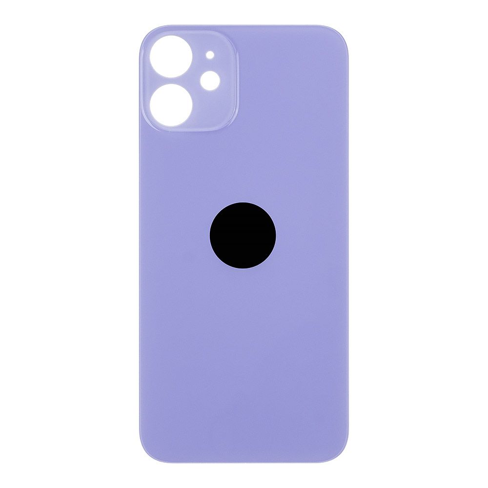 Задняя крышка для iPhone 12 mini (фиолетовый) с логотипом, монолит