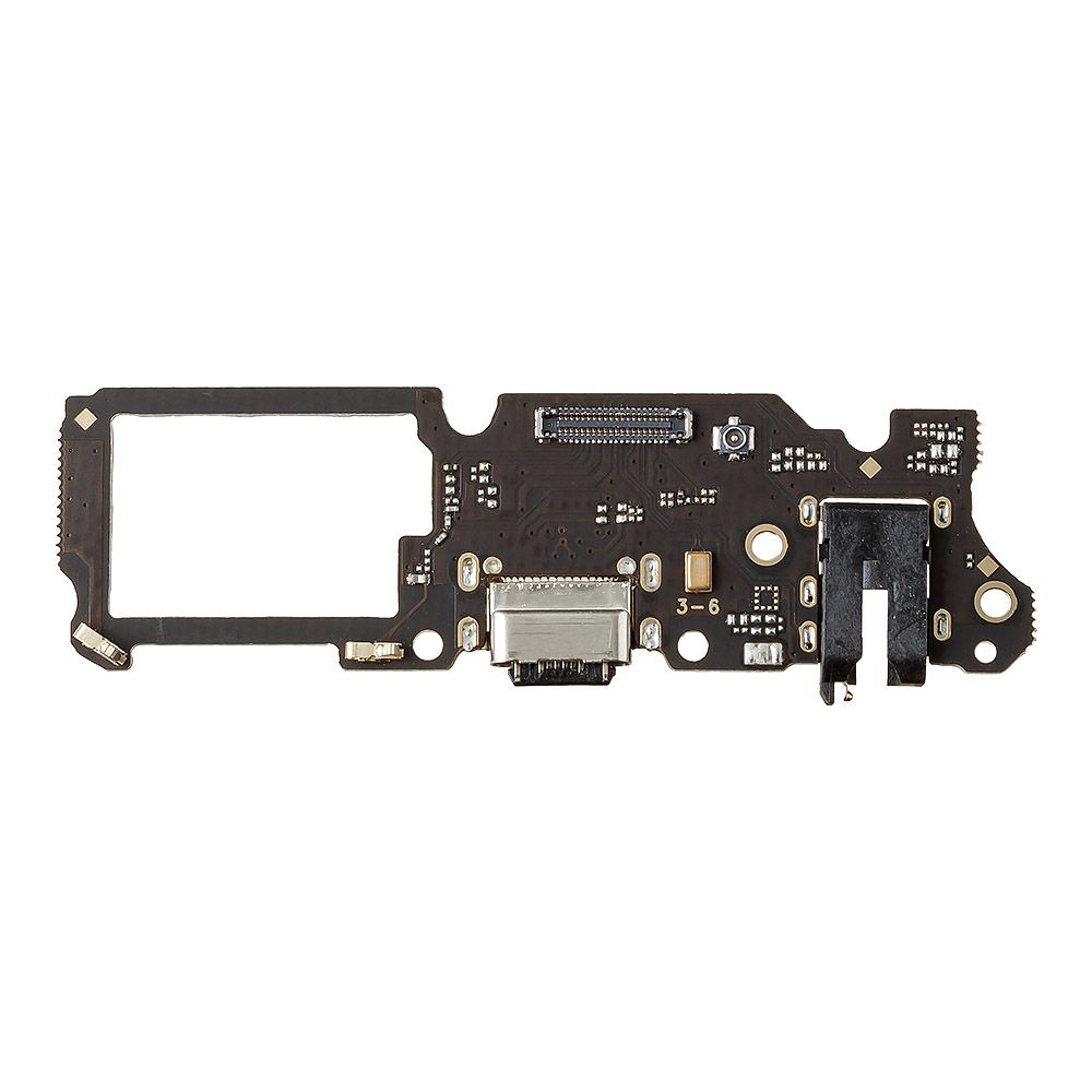 Шлейф/FLC OPPO A5 2020/A9 2020 на системный разъём/разъём гарнитуры/микрофон
