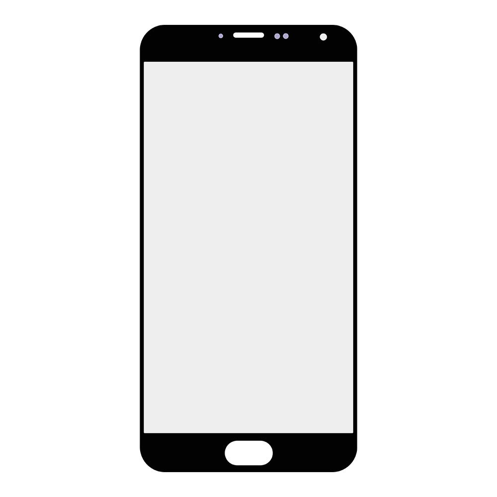 Стекло для переклейки Meizu MX5 (черный)