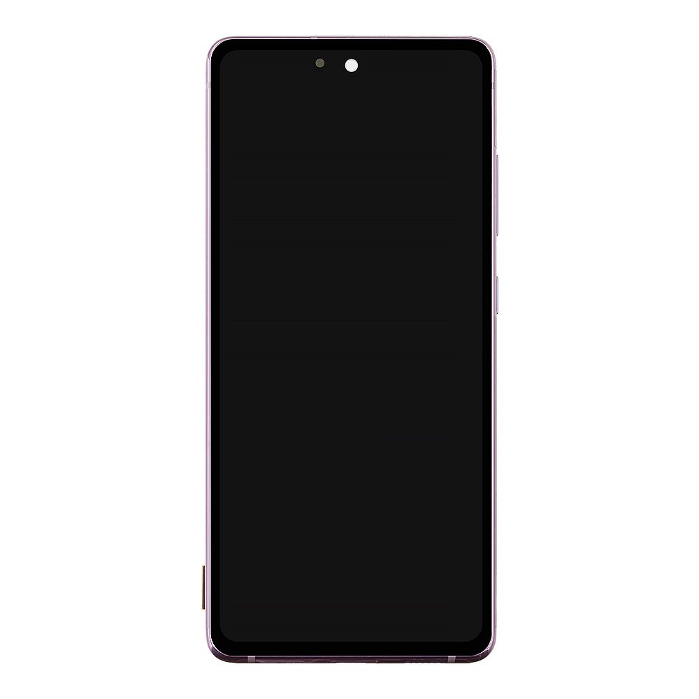 LCD дисплей для Samsung Galaxy S20 FE SM-G780 GH82-29057C в рамке (фиолетовый) 100% OR SP