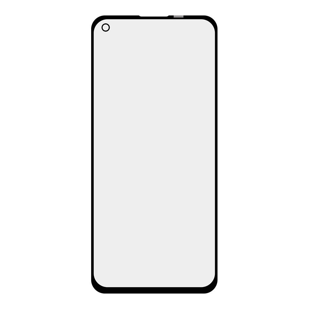 Стекло + OCA пленка для переклейки Realme GT (черный)