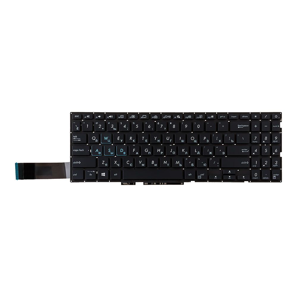 Клавиатура для Asus X571 GT черный