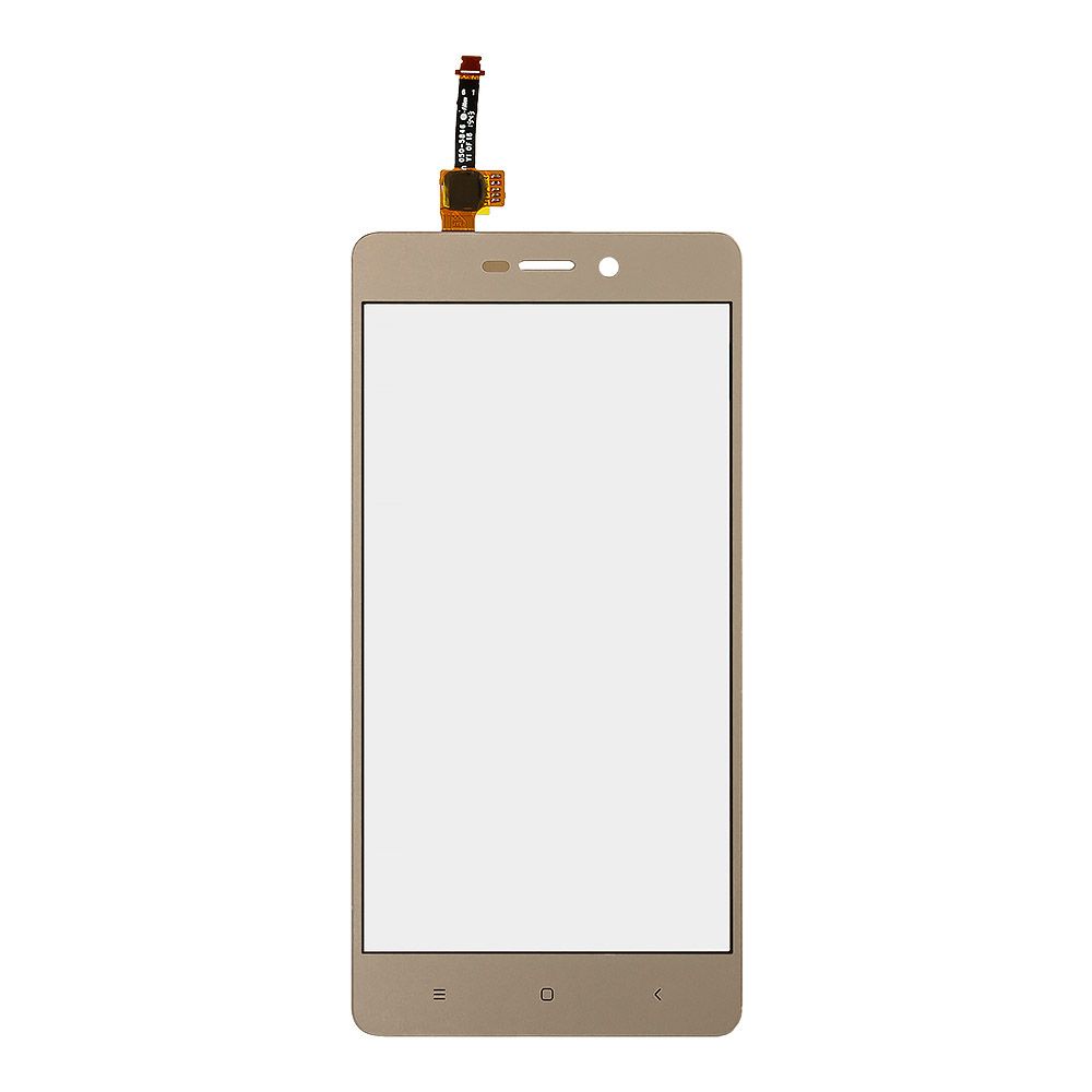 Тачскрин для Xiaomi Xiaomi Redmi 3 / Redmi 3S / Redmi 3 Pro (золото)