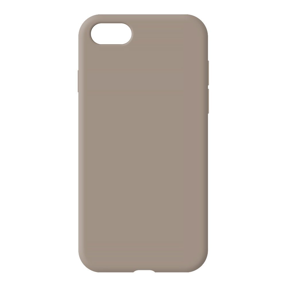 Силиконовый чехол для iPhone SE 2/8/7 "Silicone Case" (серый, блистер) 23