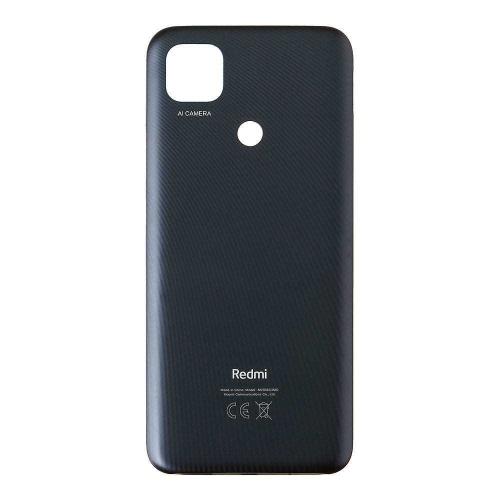 Задняя крышка для Xiaomi Redmi 9C (M2006C3MG)/Redmi 9C NFC (M2006C3MNG) (черный)