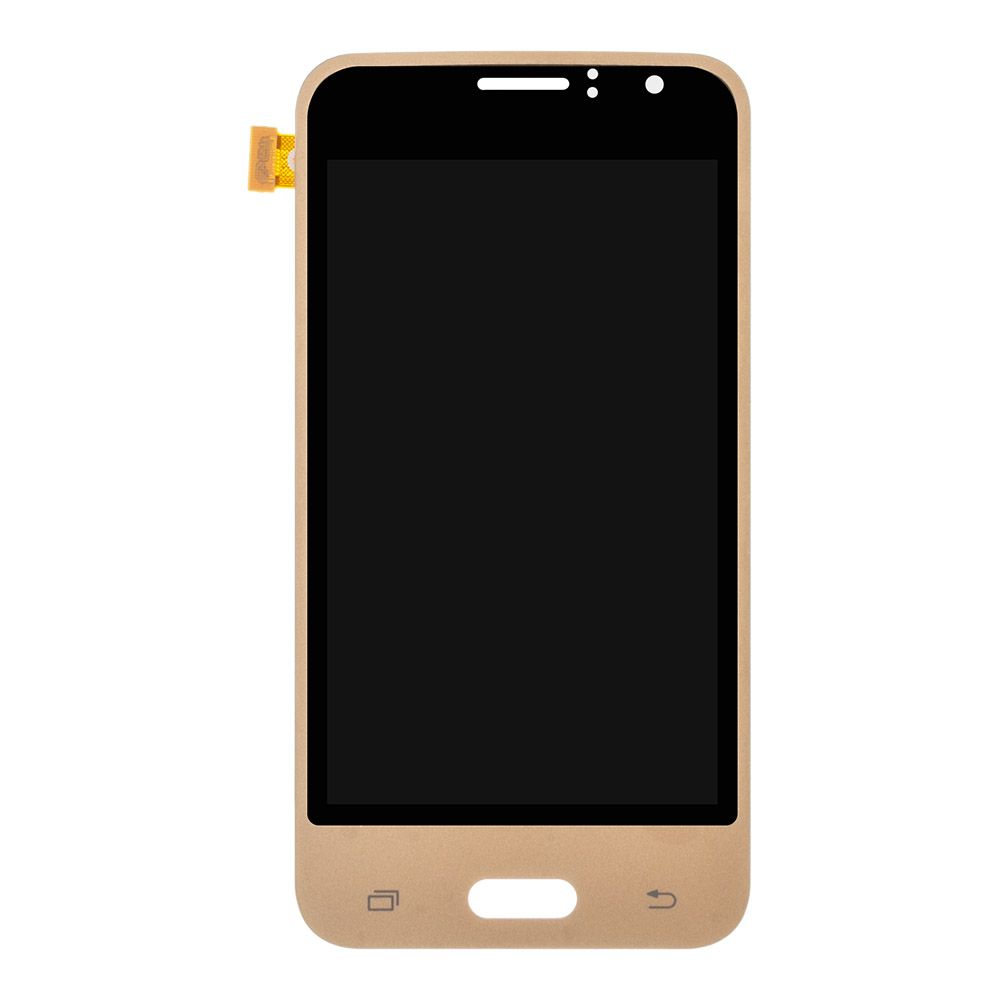 LCD дисплей для Samsung Galaxy J1 2016 SM-J120 в сборе, TFT Slim Metal (золото)