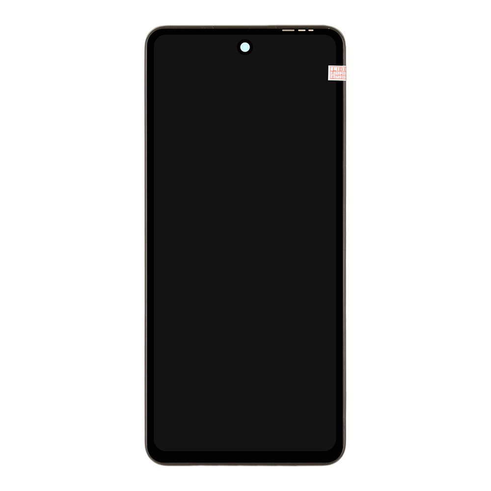 LCD дисплей для Infinix Smart 8 Pro (X6525B) с тачскрином в рамке (черный) OR LCD