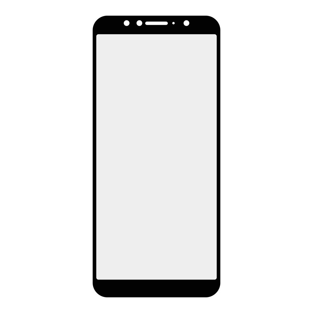 Защитное стекло "LP" для Asus ZenFone Max Pro ZB602KL Thin Frame Full Glue 0,33 мм, 2,5D 9H (черное)