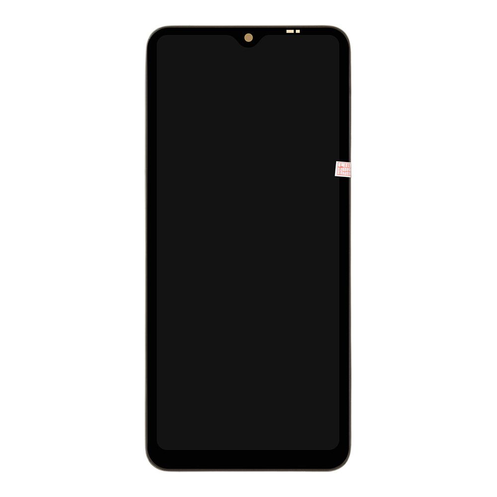 LCD дисплей для Samsung Galaxy A12s SM-A127 в рамке (черный)OR