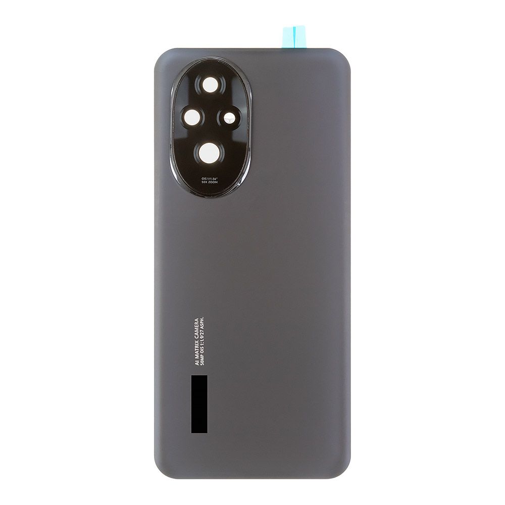 Задняя крышка для Huawei Honor 200 (ELI-AN00) со стеклом камеры (черный)