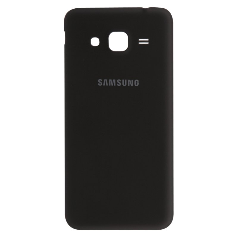 Задняя крышка для Samsung Galaxy J3 2016 (черная)