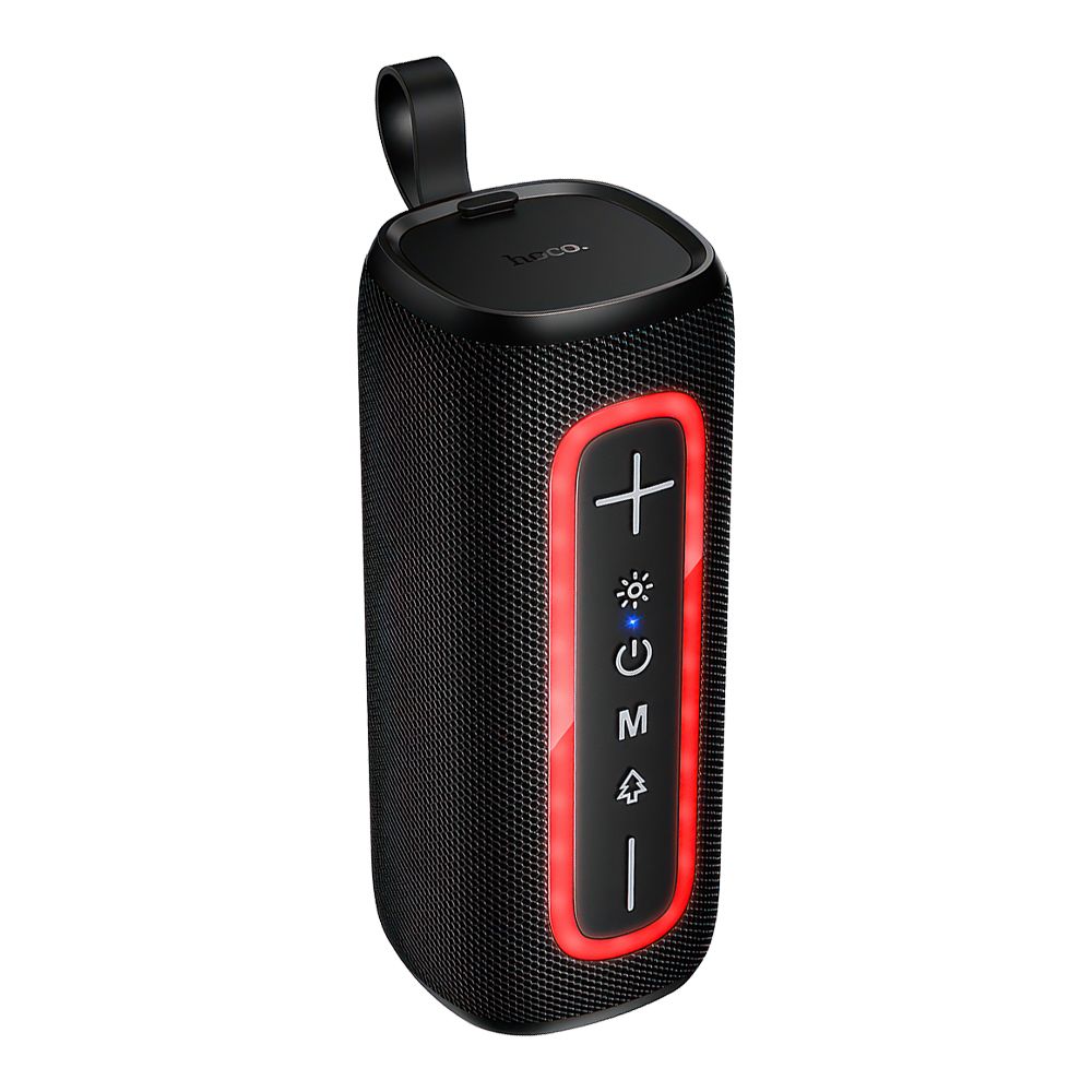 Bluetooth колонка HOCO HC36 Brocade sports BT5.4, 10W, MicroSD/TWS/USB/AUX/FM (черный)