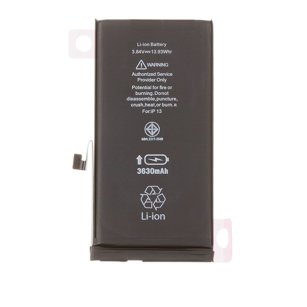 Аккумулятор (АКБ) для iPhone 13 Li 3630 mAh повышенная емкость Ultra Capacity, Статус "Genuine" (Подлинный)