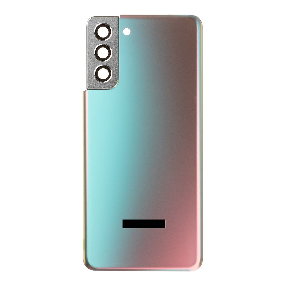 Задняя крышка для Samsung Galaxy S21+ SM-G996 (серебро), премиум
