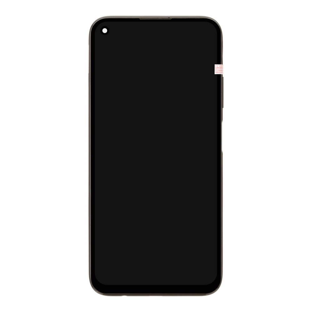 LCD дисплей для Huawei P40 Lite/7i/6 SE с тачскрином в рамке (черный) OR LCD