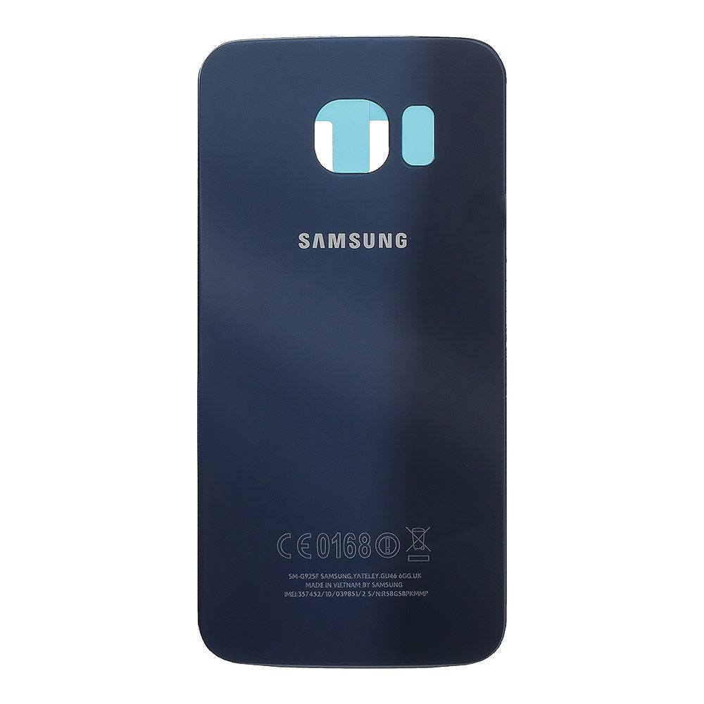 Задняя крышка для Samsung Galaxy S6 Edge SM-G925 (синий)