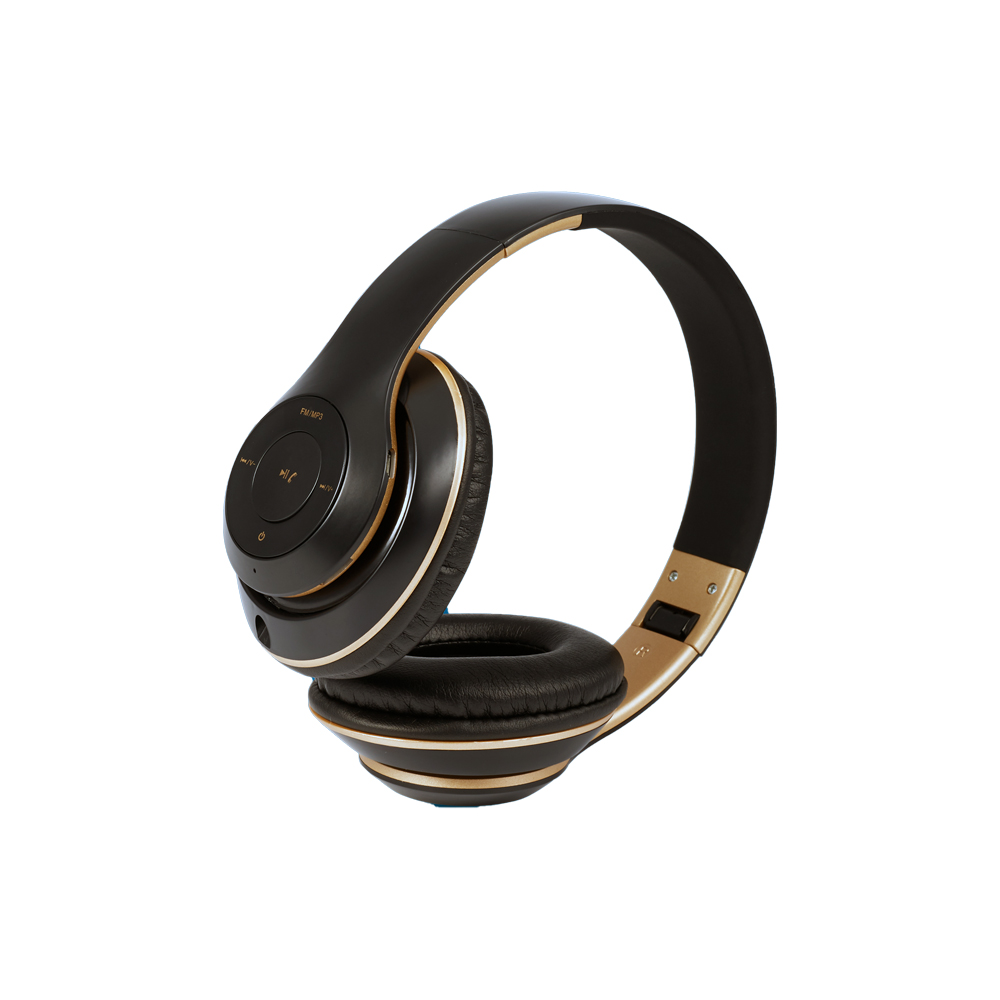 Bluetooth гарнитура Earldom ET-BH43 BT 5.0, 3.5мм, MicroSD, накладная (черный)