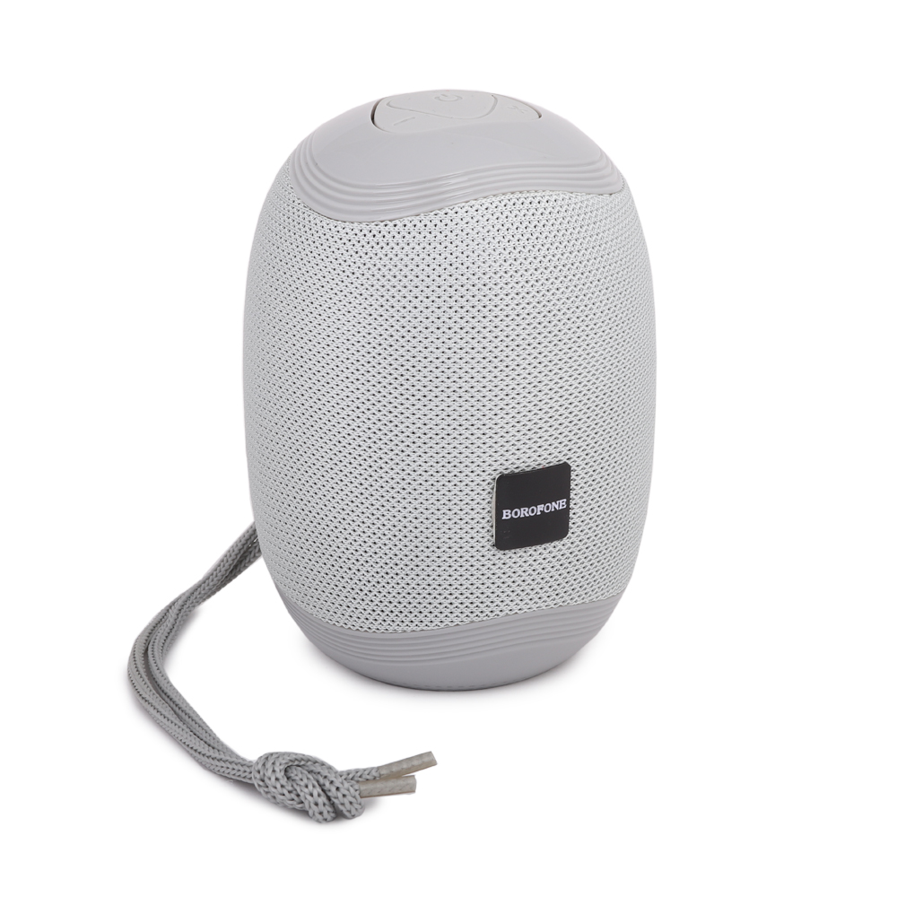 Bluetooth колонка BOROFONE BR6 Miraculous Sports BT 5.0, 5W, AUX/microSD/USB/FM (серый)