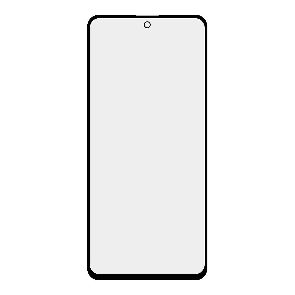__Стекло + OCA плёнка для переклейки Samsung (A515F/M317F) Galaxy A51 / M31s (черный)