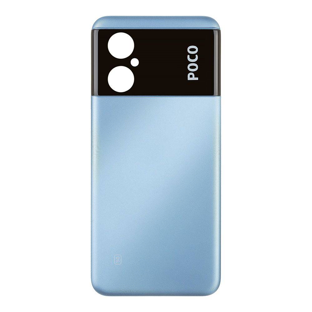 Задняя крышка для Xiaomi Poco M4 5G (22041219PG) (голубой)