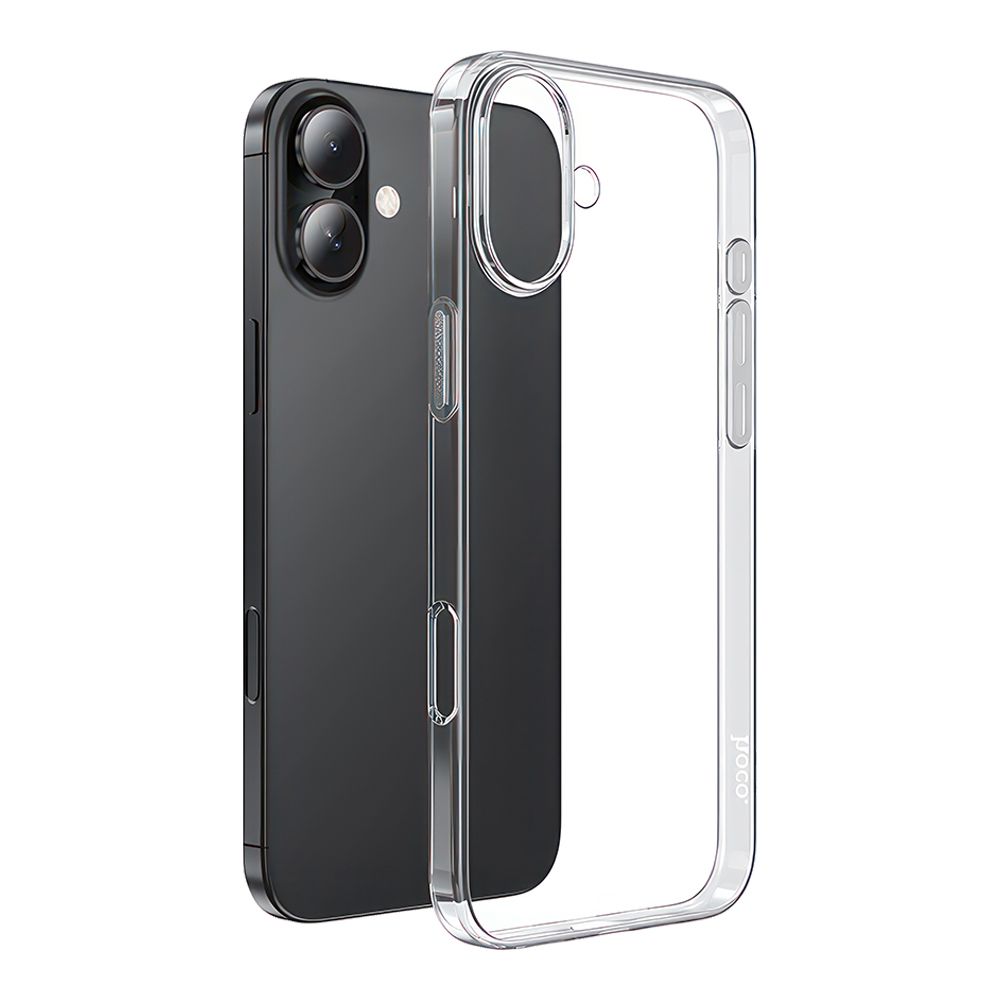 Чехол HOCO Light для Apple iPhone 16 Plus, TPU (прозрачный)