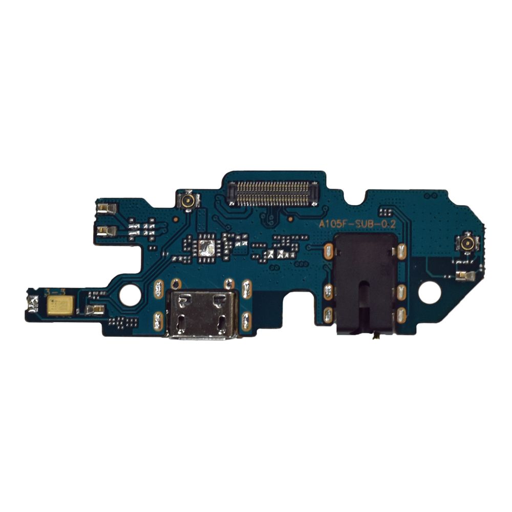 Шлейф/FLC Samsung Galaxy A10 SM-A105 на системный разъём/разъём гарнитуры/микрофон